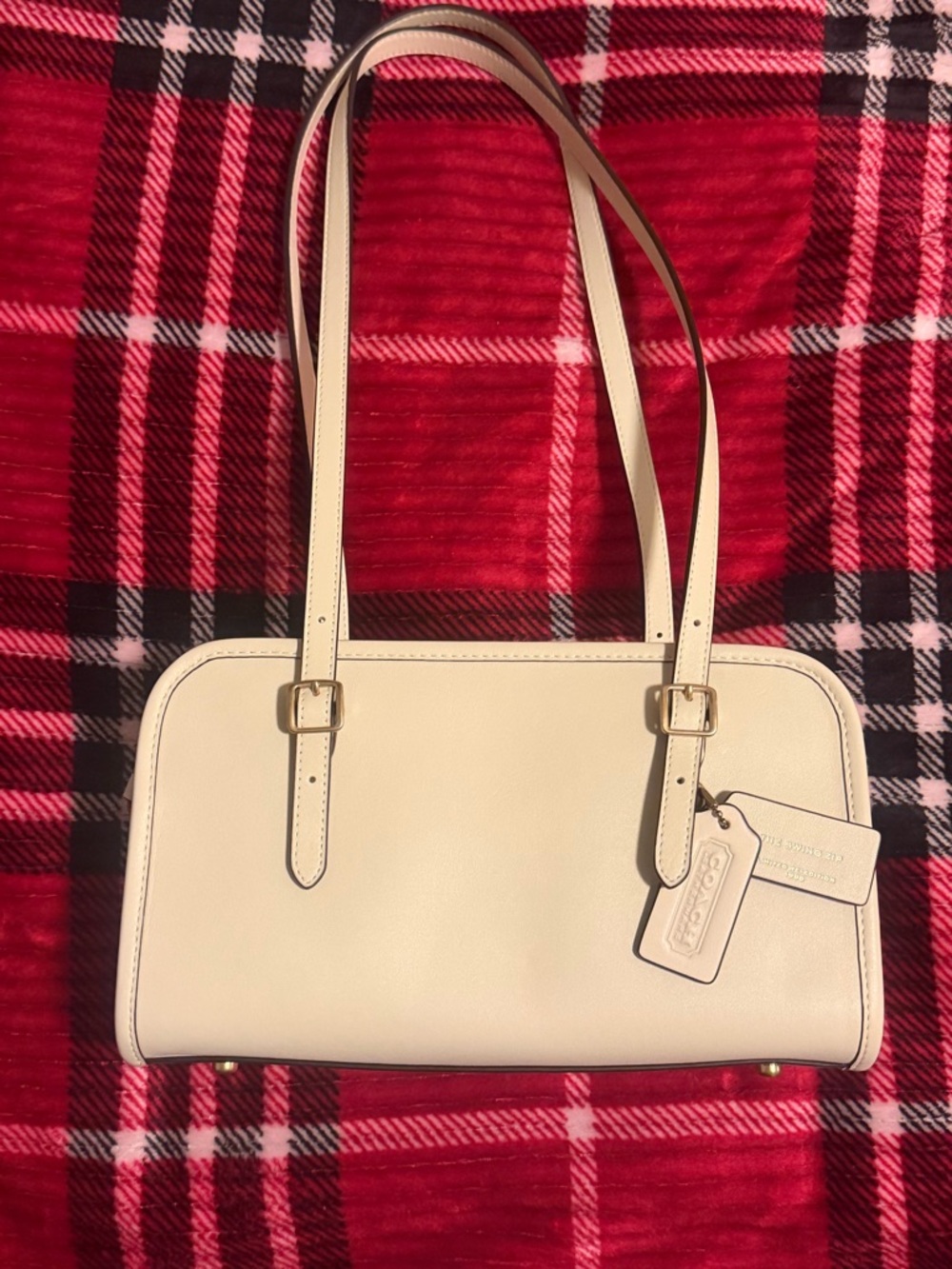 Coach Swing Zip Chalk
